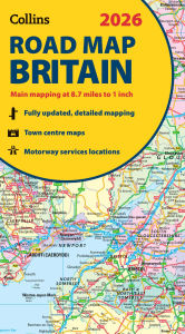 Title: 2026 Collins Road Map of Britain: Folded Road Map, Author: Collins