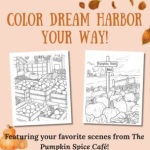 Alternative view 3 of The Pumpkin Spice Café Coloring Book