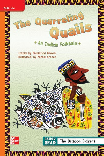 Reading Wonders Leveled Reader The Quarreling Quails: Approaching Unit 2 Week 1 Grade 3