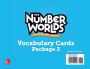 Number Worlds Levels F-J, Vocabulary Cards / Edition 1