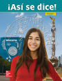 Asi se dice! Level 1, Student Edition / Edition 1