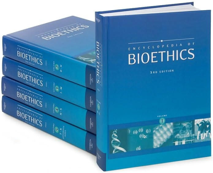 Encyclopedia Of Bioethics (5 Volume Set) / Edition 3 By Stephen Garrard ...