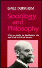 Sociology and Philosophy