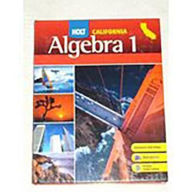 Holt Algebra 1 California: Student Edition Algebra 1 2008 / Edition 1