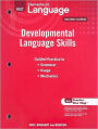 Elements of Language: Developmental Language Skills Grade 8
