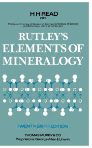 Title: Rutley's Elements of Mineralogy, Author: Frank Rutley