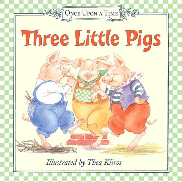 Three Little Pigs by Public Domain, Thea Kliros, Board Book