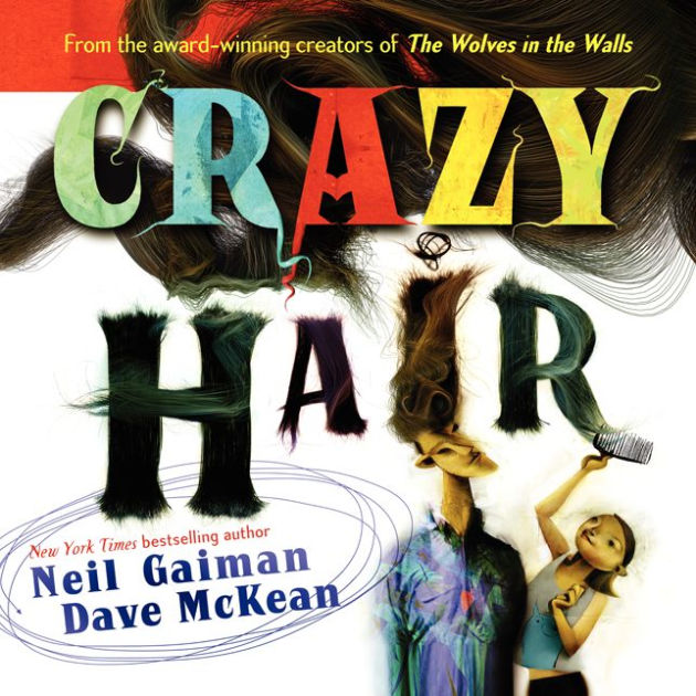 McKean,　Crazy　Dave　Paperback　Hair　Neil　by　Gaiman,　Barnes　Noble®
