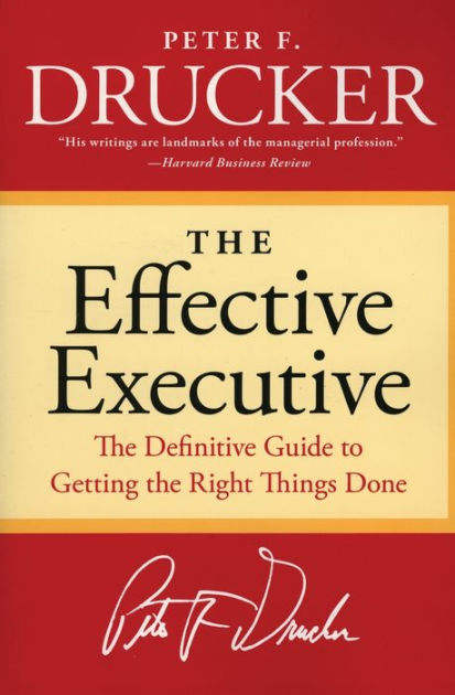 Barnes　The　Paperback　Effective　Executive　Drucker,　F.　by　Peter　Noble®