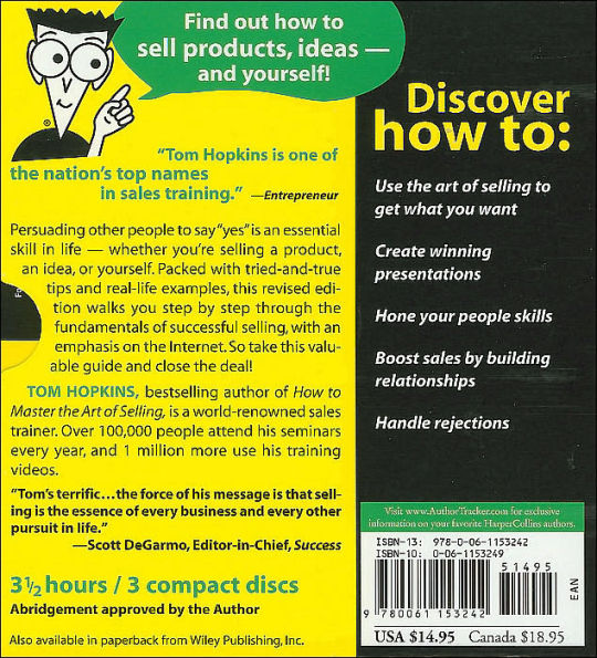 Selling For Dummies CD 2nd Edition