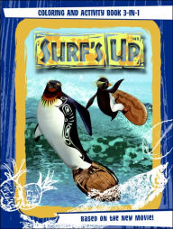 Surf's Up: Coloring and Activity Book 3-in-1