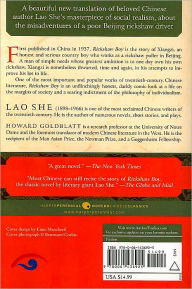 rickshaw boy by she lao reflective Essay about rickshaw boy by she lao: reflective statement november 3, 2011 period 1a rickshaw boy reflective statement the two previous corresponding interactive orals were based on information that would help us to better understand the novel rickshaw boy by she lao. rickshaw boy by she lao reflective Essay about rickshaw boy by she lao: reflective statement november 3, 2011 period 1a rickshaw boy reflective statement the two previous corresponding interactive orals were based on information that would help us to better understand the novel rickshaw boy by she lao.