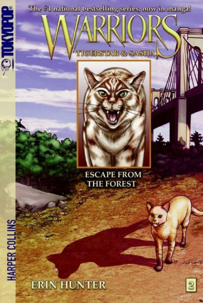 Escape from the Forest (Warriors Manga: Tigerstar and Sasha Series #2)