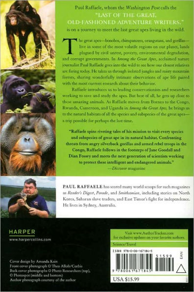 Among the Great Apes: Adventures on the Trail of Our Closest Relatives