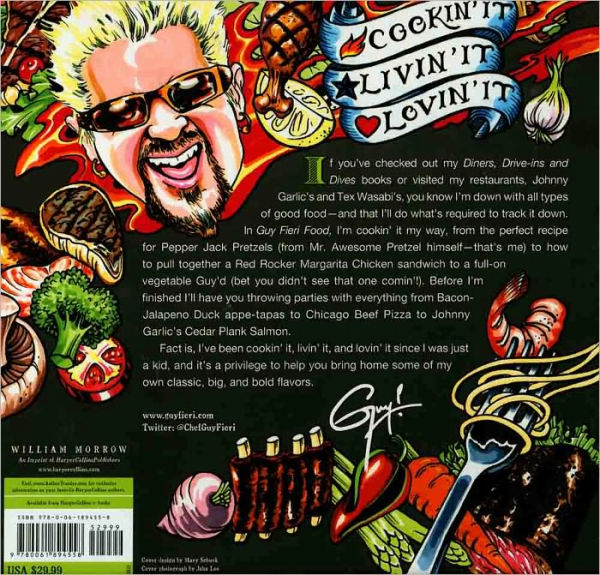 Guy Fieri Food: Cookin' It, Livin' It, Lovin' It