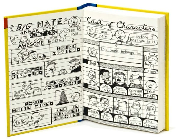 Big Nate: In a Class by Himself (Big Nate Series #1)