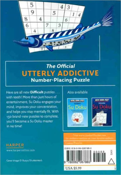 New York Post Barracuda Su Doku: 150 Difficult Puzzles