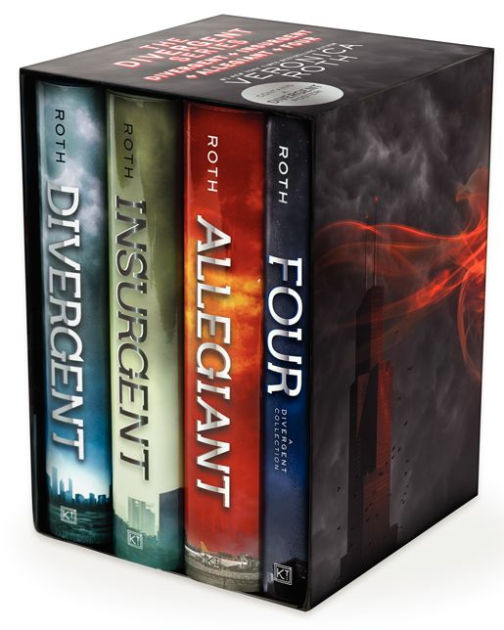 Divergent Series FourBook Hardcover Gift Set Divergent, Insurgent