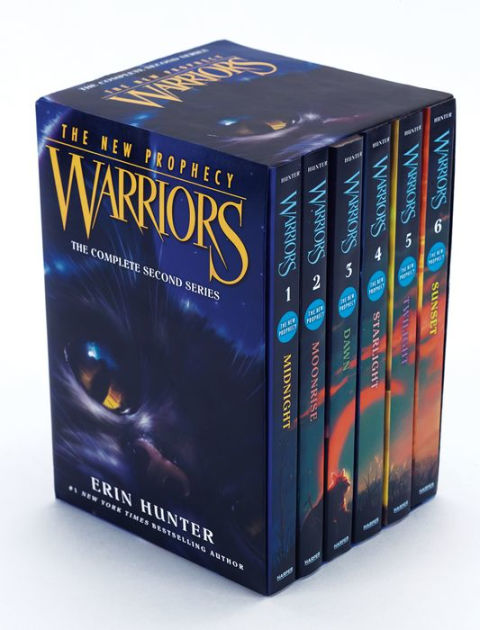 Warriors Cats Series 2 The New Prophecy By Erin Hunter 6 Books Set