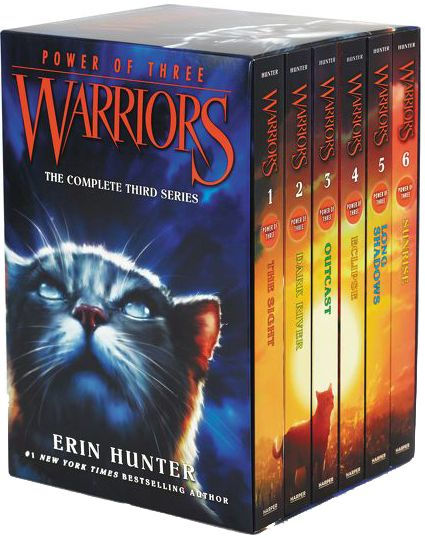 Warriors: Power of Three Box Set: Volumes 1 to 6 by Erin Hunter, Paperback