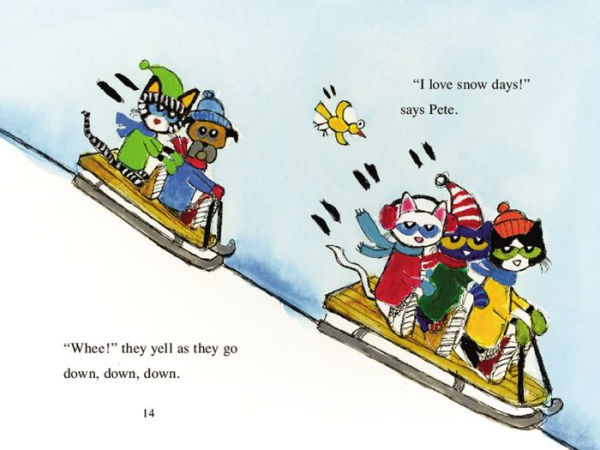 Snow Daze (Pete the Cat) (My First I Can Read Series)