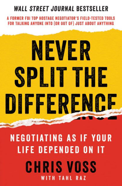 Workbook: Never Split The Difference: A Definitive Guide to Chris Voss's  book: Negotiating as if Your Life Depended on It: Reads, Robin:  9781961653108: : Books