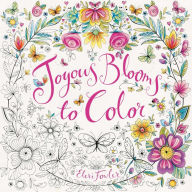 Title: Joyous Blooms to Color: Coloring Book for Adults and Kids to Share: A Springtime Book For Kids, Author: Eleri Fowler