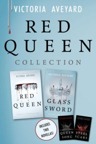 Title: Red Queen Collection: Red Queen, Glass Sword, Queen Song, Steel Scars, Author: Victoria Aveyard