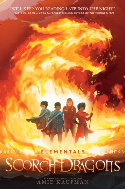 #2)　Barnes　Trilogy　Paperback　by　Scorch　Kaufman,　Amie　Dragons　(Elementals　Noble®