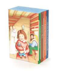 Title: Little House 4-Book Box Set: Little House in the Big Woods, Farmer Boy, Little House on the Prairie, On the Banks of Plum Creek, Author: Laura Ingalls Wilder