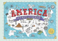 Title: America State by State: Fifty Removable Placemats to Color, Author: Holly Graham
