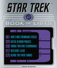 Title: Star Trek: The Book of Lists, Author: Chip Carter