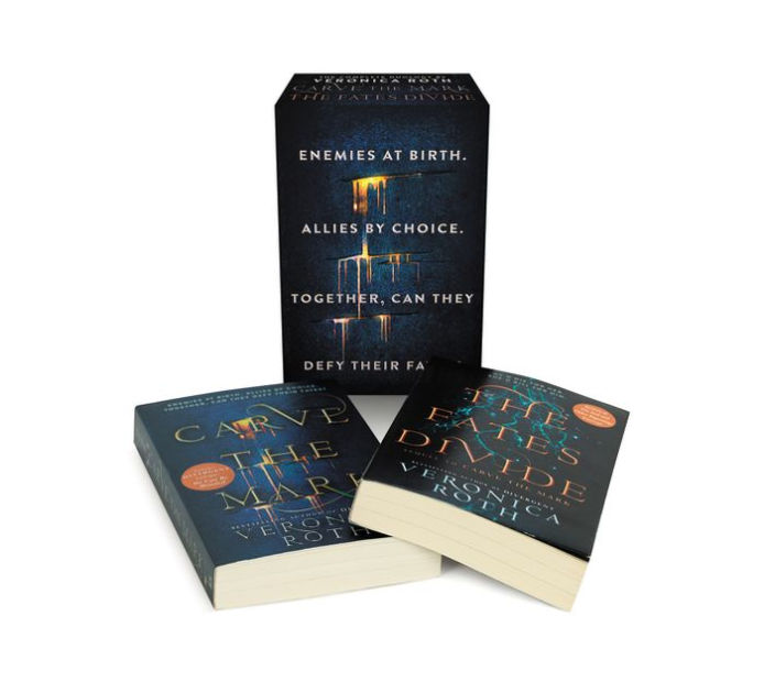 Carve The Mark 2 Book Paperback Box Set Carve The Mark And The Fates Divide By Veronica Roth Paperback Barnes Noble