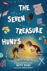 Title: The Seven Treasure Hunts, Author: Betsy Byars