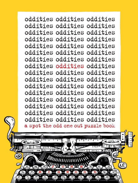 Oddities: A Spot the Odd One Out Puzzle Book