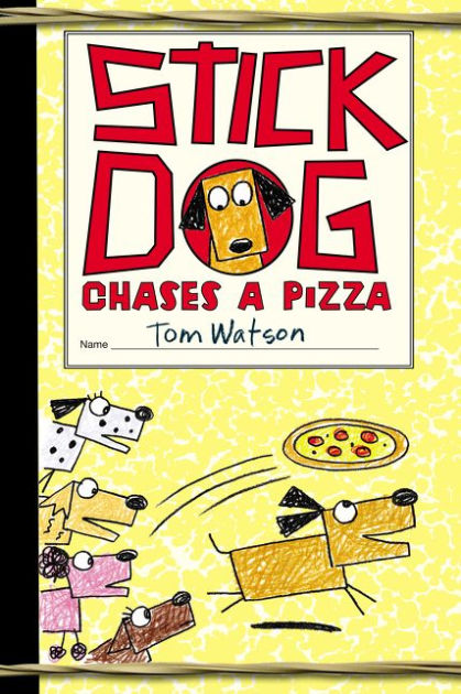 【即発送可能】 Dog (Stick Pizza a Chases Dog Stick Series Watson Tom by #3) 洋書