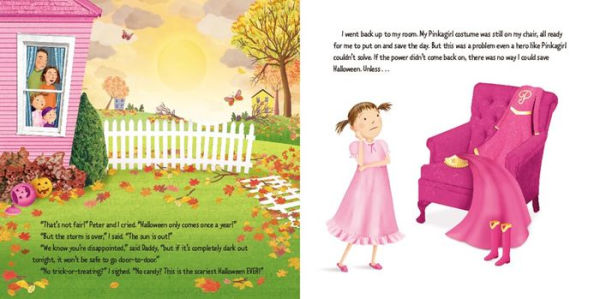 Pinkalicious: Pink or Treat!: Includes Cards, a Fold-Out Poster, and Stickers!