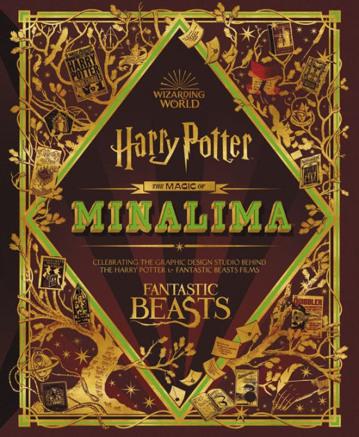 Harry Potter book at the sorcerer's stone illustrated by MinaLima