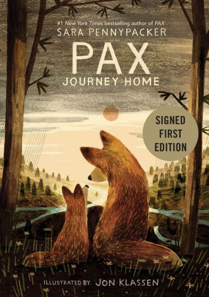Pax, Journey Home (Signed Book)