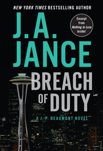 Breach of Duty J. P. Beaumont Series 14 Paperback