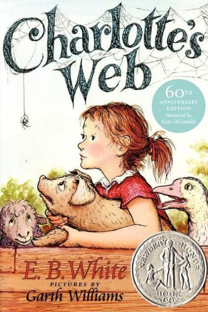 charlottes web book cover poster
