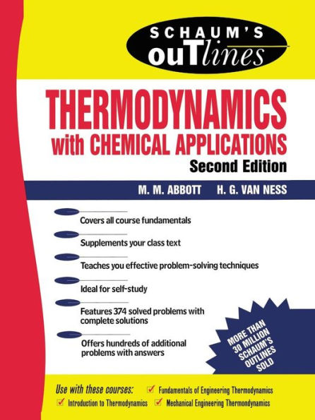 Schaum's Outline of Theory and Problems of Thermodynamics (Schaum's Outline Series)