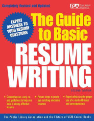 Title: Guide to Basic Resume Writing, Author: Editors of VGM