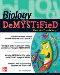 Title: Biology Demystified: A Self-Teaching Guide / Edition 1, Author: Dale Layman