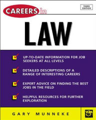 Title: Careers In Law, Author: Gary Munneke