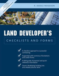 Title: Residential Land Developer's Checklists And Forms / Edition 1, Author: R. Woodson