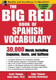 Title: Big Red Book of Spanish Vocabulary / Edition 1, Author: Scott Thomas