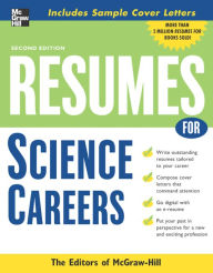 Title: Resumes for Science Careers, Author: McGraw Hill