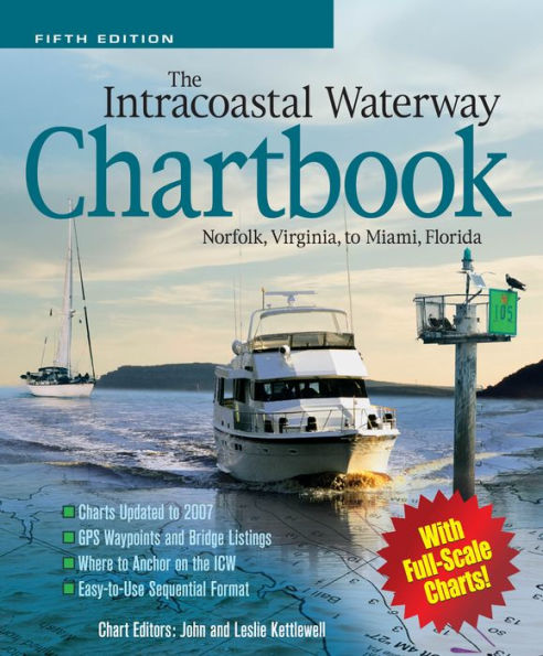 The Intracoastal Waterway Chartbook Norfolk Virginia To Miami Florida By John J Kettlewell 6327
