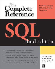Title: SQL The Complete Reference, 3rd Edition / Edition 3, Author: Andy Oppel
